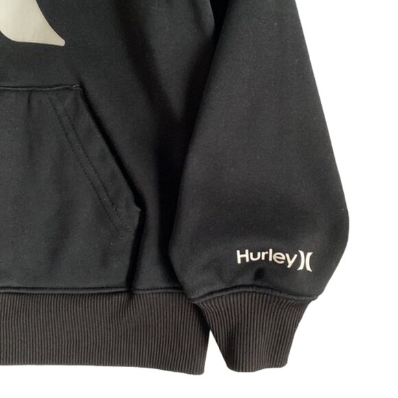 Hurley Logo Black Zip-Up Hoodie Size 3T - Picture 8 of 10